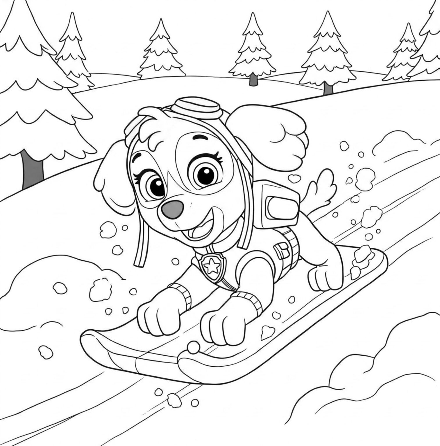coloriages-stella-pat-patrouille-gratuits-imprimer-pdf