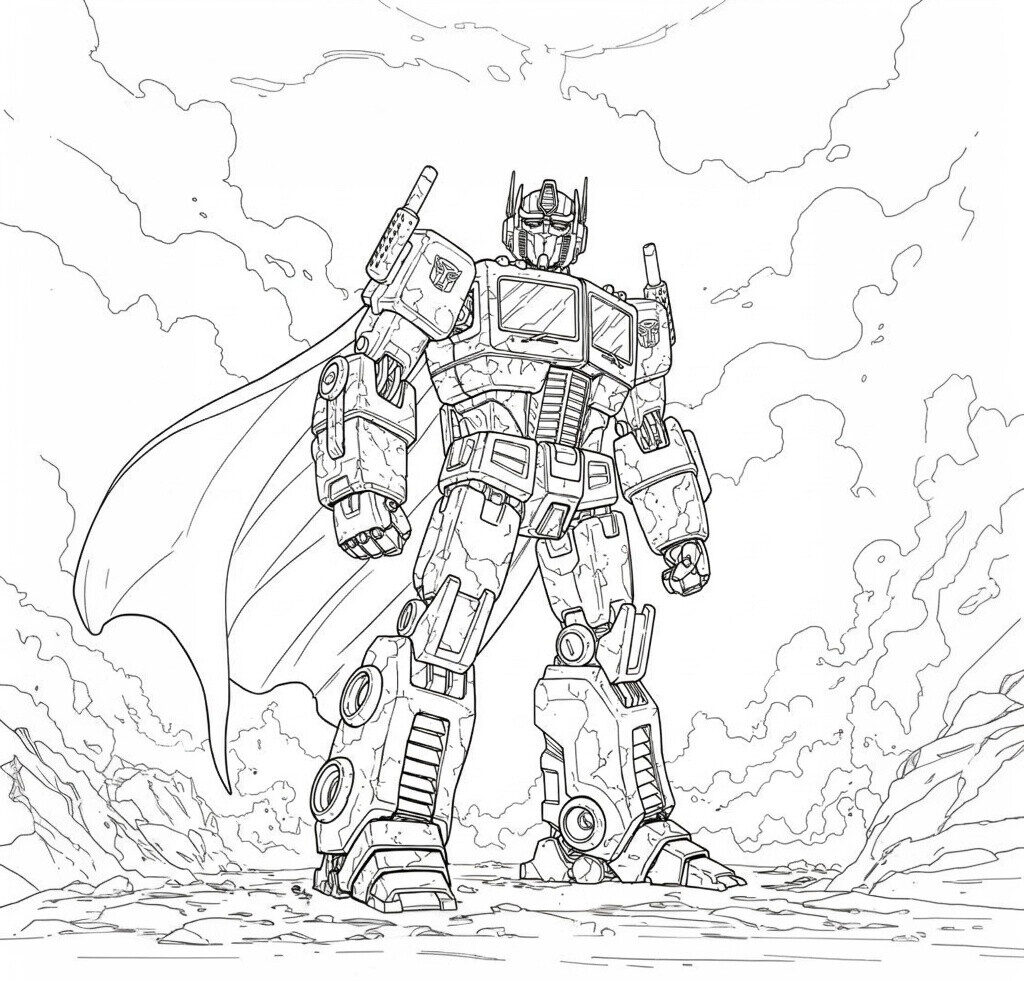 Coloriages D Optimus Prime Transformers Imprimer Gratuitement PDF coloriages-d-optimus-prime-transformers-imprimer-gratuitement-pdf